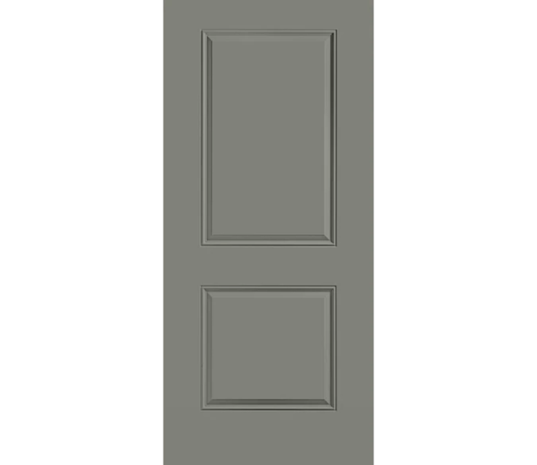 Bismarck 2 Panel Square Steel Entry Door