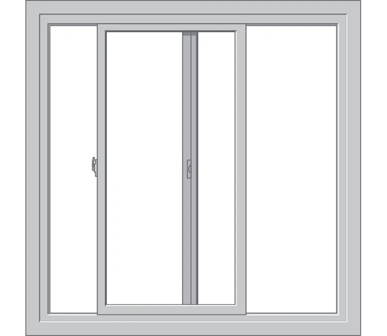 Bismarck Pella Hurricane Shield Series Vinyl Sliding Window