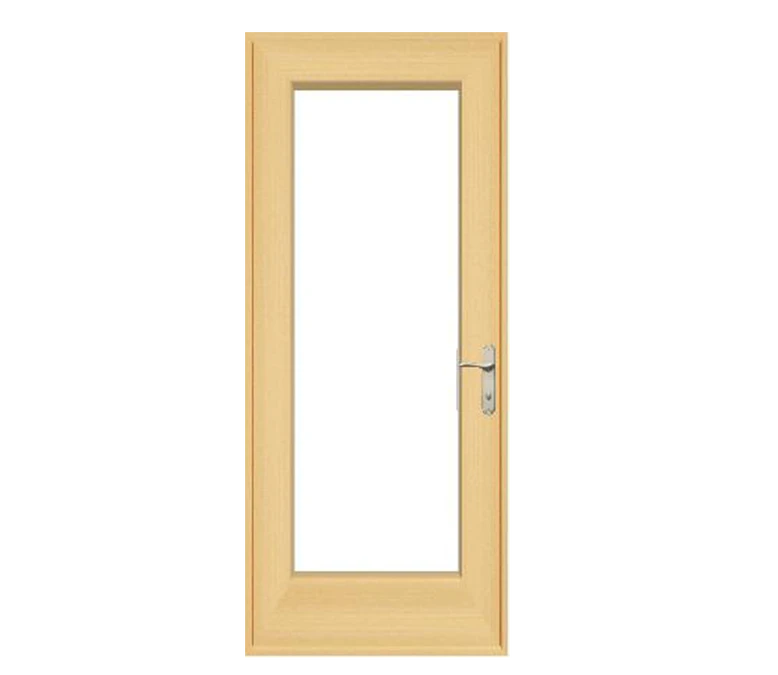 Bismarck Pella Lifestyle Series Wood Hinged Patio Doors