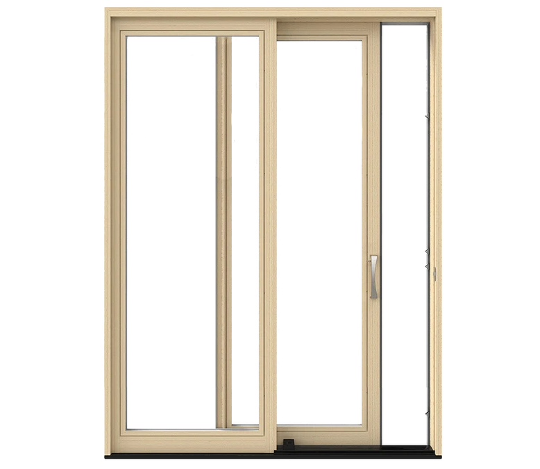 Bismarck Pella Lifestyle Series Wood Sliding Patio Doors